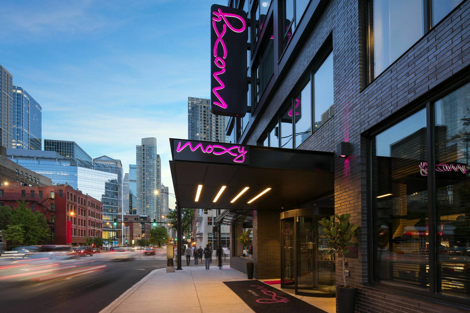 Moxy Chicago Downtown Hotel Eksteriør billede