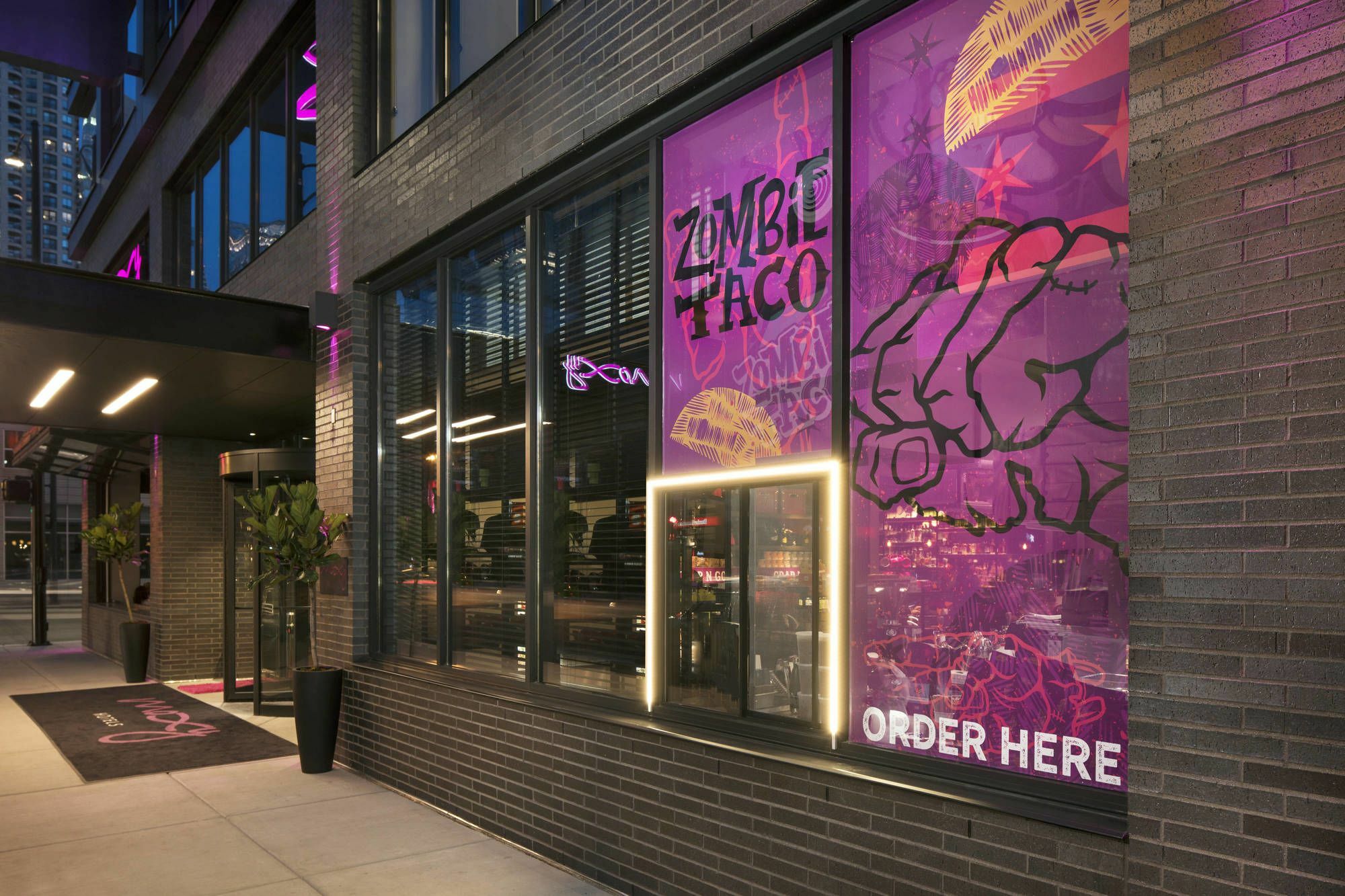 Moxy Chicago Downtown Hotel Eksteriør billede